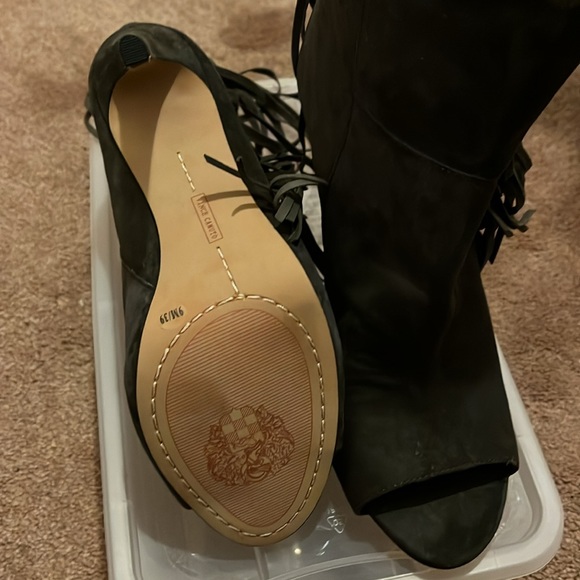 Brand new Vince Camuto open toe shoes/ khaki color - Picture 4 of 8